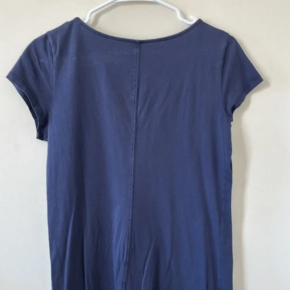 Lilly Pulitzer Brewster Dress Navy 100% Pima Cotton Size Medium - Picture 7 of 9